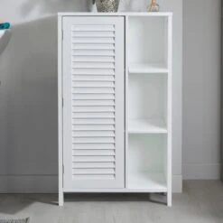 Dunelm Tuscany Console Unit White