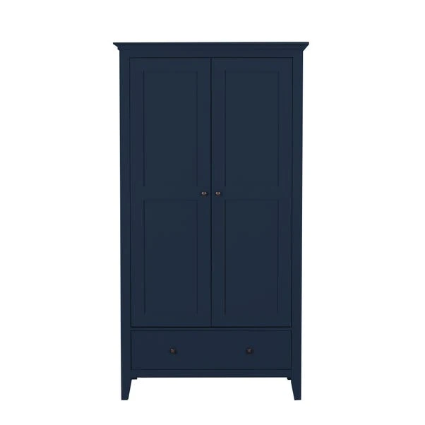 Dunelm Lynton Double 1 Drawer Wardrobe 2 Dunelm Lynton Double 1 Drawer Wardrobe - Image 2