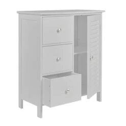 Dunelm Nautical Grey 3 Drawer Console Unit -The Furniture Store 30764881 alt03