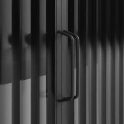 Dunelm Stannis Reeded Glass Under Sink Unit -The Furniture Store 30765707 alt05