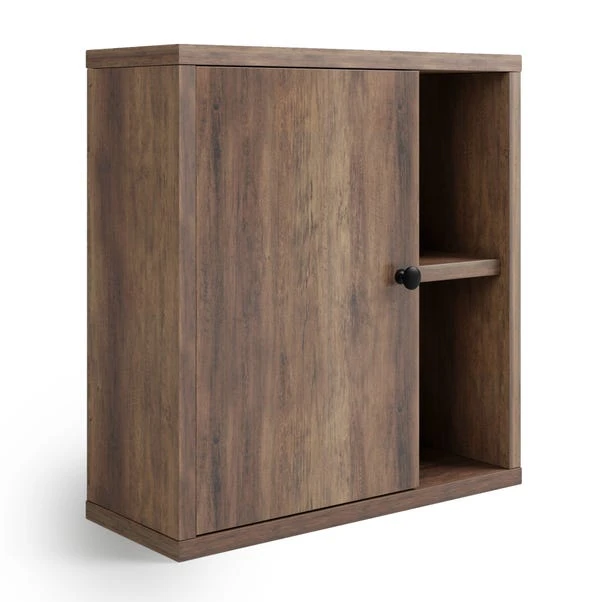 Dunelm Fulton Pine Effect Bathroom Wall Cabinet 2 Dunelm Fulton Pine Effect Bathroom Wall Cabinet - Image 2