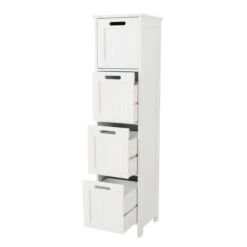 Dunelm Rimini White 4 Drawer Unit -The Furniture Store 30765731 alt06