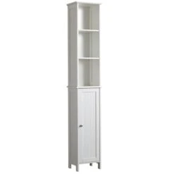 Dunelm Rimini White Tall Cabinet -The Furniture Store 30765735 alt04
