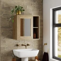 Dunelm Humphrey Bathroom Wall Cabinet