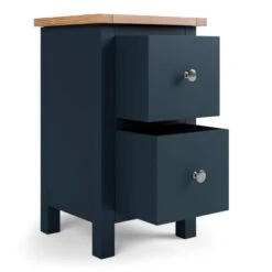 Dunelm Bromley 2 Drawer Slim Bedside Table -The Furniture Store 30766089 alt04