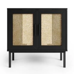 Dunelm Winslow Undersink Unit Black Rattan -The Furniture Store 30766794 alt02