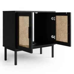 Dunelm Winslow Undersink Unit Black Rattan -The Furniture Store 30766794 alt04