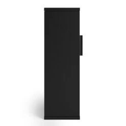 Dunelm Winslow Wall Cabinet Black Rattan -The Furniture Store 30766796 alt03
