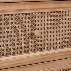 Dunelm Franco 5 Drawer Chest, Black -The Furniture Store 30768078 alt03