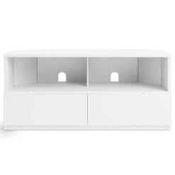 Dunelm Larson Corner TV Unit White -The Furniture Store 30768488 alt02