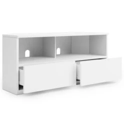Dunelm Larson Corner TV Unit White -The Furniture Store 30768488 alt04