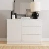 Dunelm Larson Small Sideboard White