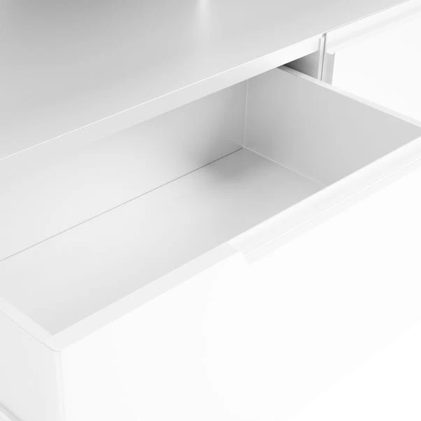 Dunelm Larson TV Unit White 6 Dunelm Larson TV Unit White - Image 6