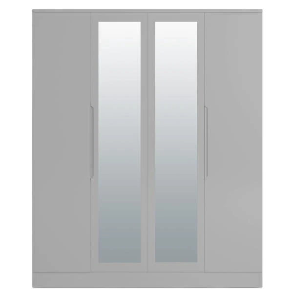 Dunelm Larson Extra Large 4 Door Wardrobe 3 Dunelm Larson Extra Large 4 Door Wardrobe - Image 3