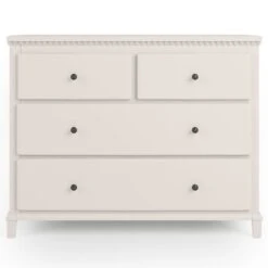 Dunelm Marco 4 Drawer Chest, Ivory 8 Dunelm Marco 4 Drawer Chest, Ivory -The Furniture Store 30768967 alt02