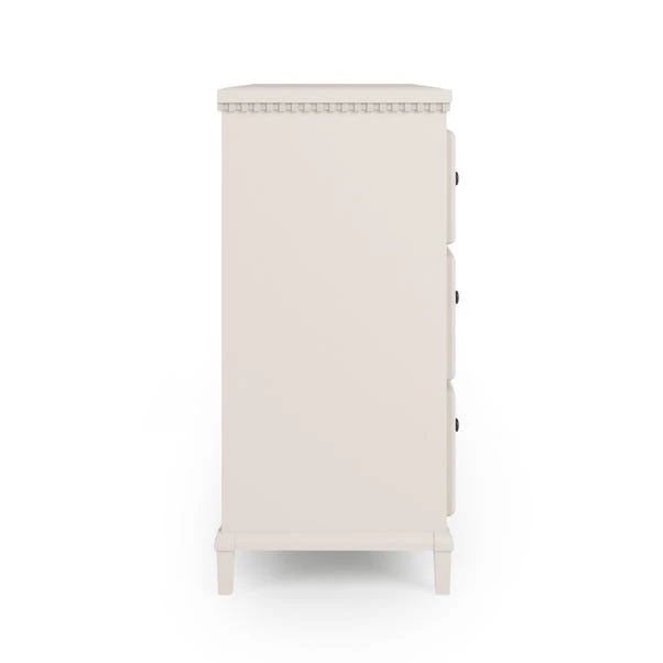 Dunelm Marco 4 Drawer Chest, Ivory 4 Dunelm Marco 4 Drawer Chest, Ivory - Image 4