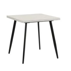 Dunelm Zuri Concrete Effect Square Dining Table -The Furniture Store 30769231 alt02