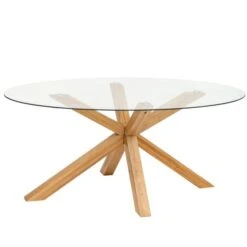 Dunelm Xavi Oval Dining Table -The Furniture Store 30769257 alt02