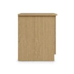 Dunelm Toby 3 Drawer Bedside Table -The Furniture Store 30769281 alt03