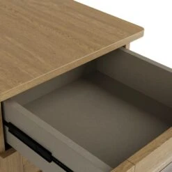 Dunelm Toby 3 Drawer Bedside Table -The Furniture Store 30769281 alt05