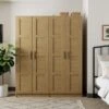 Dunelm Toby 4 Door Wardrobe