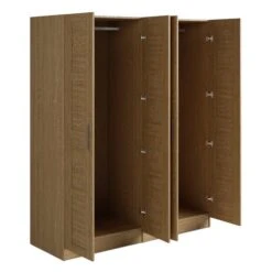 Dunelm Toby 4 Door Wardrobe -The Furniture Store 30769727 alt04