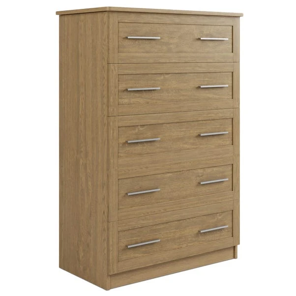 Dunelm Toby 5 Drawer Chest 2 Dunelm Toby 5 Drawer Chest - Image 2
