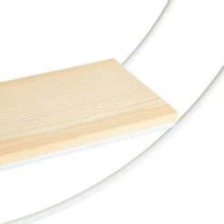 Dunelm Circle Shelf White Pine -The Furniture Store 30769825 alt03