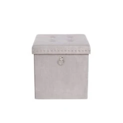 Dunelm Luxe Traveller Grey Velvet Cube 11 Dunelm Luxe Traveller Grey Velvet Cube -The Furniture Store 30769866 alt05