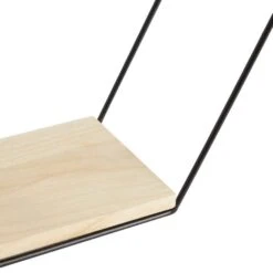 Dunelm Hexagon Shelving Set Of 3 Black -The Furniture Store 30769906 alt04