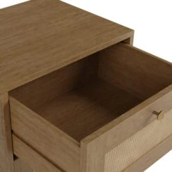 Dunelm Indi 2 Drawer Bedside Table, Mango Wood 11 Dunelm Indi 2 Drawer Bedside Table, Mango Wood -The Furniture Store 30770720 alt05