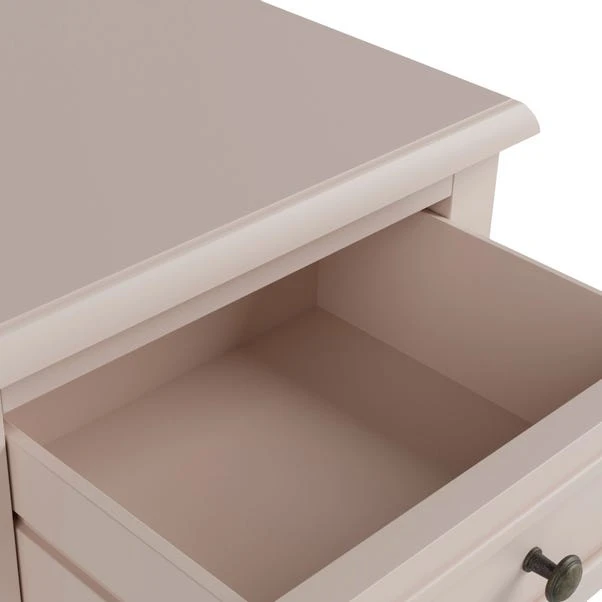 Dunelm Lucy Cane 1 Drawer Bedside Table 6 Dunelm Lucy Cane 1 Drawer Bedside Table - Image 6