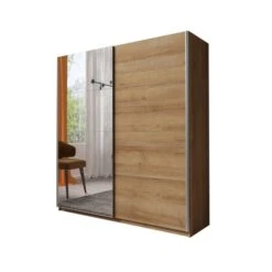 Dunelm Lincoln 180cm Sliding Double Wardrobe 9 Dunelm Lincoln 180cm Sliding Double Wardrobe -The Furniture Store 30775849 alt03