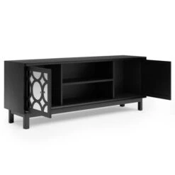 Dunelm Delphi Black TV Unit -The Furniture Store 30775935 alt04