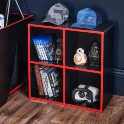 Lloyd Pascal Black 4 Cube Storage Unit