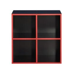 Lloyd Pascal Black 4 Cube Storage Unit -The Furniture Store 30777555 alt04