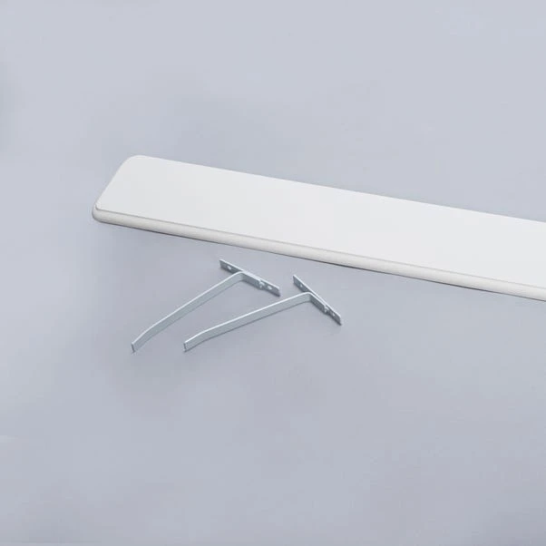 Gablemere White Radiator Shelf 4 Gablemere White Radiator Shelf - Image 4