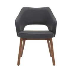 Elements Karin Chair Black PU 8 Elements Karin Chair Black PU -The Furniture Store 30778792 alt02