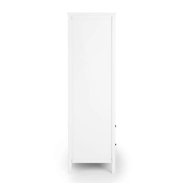 Dunelm Lynton 4 Door Wardrobe White 4 Dunelm Lynton 4 Door Wardrobe White - Image 4
