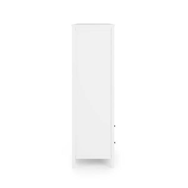 Dunelm Lynton 5 Door Wardrobe White 4 Dunelm Lynton 5 Door Wardrobe White - Image 4