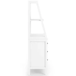 Dunelm Lynton Ladder Bedside White 9 Dunelm Lynton Ladder Bedside White -The Furniture Store 30780277 alt03