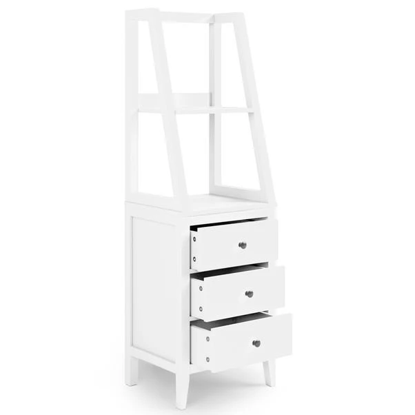 Dunelm Lynton Ladder Bedside White 5 Dunelm Lynton Ladder Bedside White - Image 5