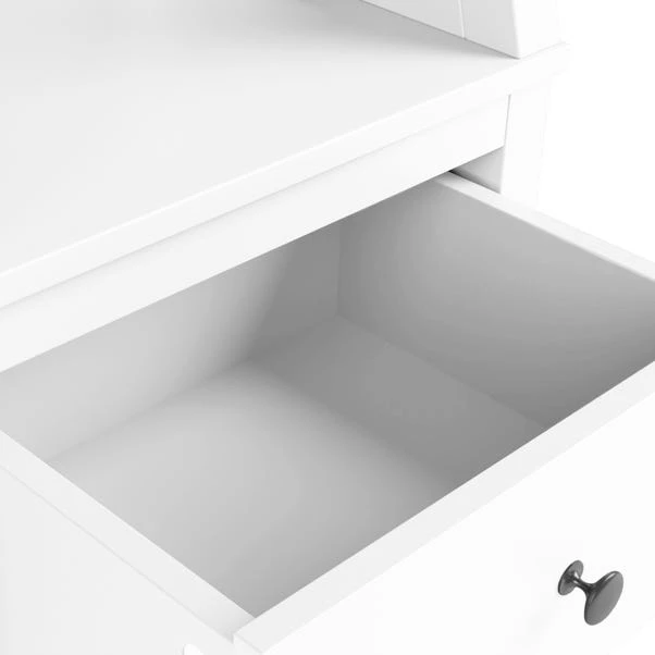 Dunelm Lynton Ladder Bedside White 6 Dunelm Lynton Ladder Bedside White - Image 6