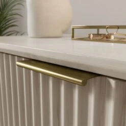 Dunelm Neena 3 Drawer Chest, White Wash Acacia Wood -The Furniture Store 30781307 alt04