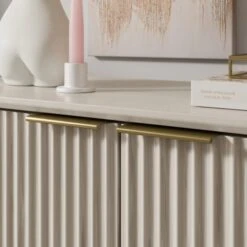 Dunelm Neena Large Sideboard, White Wash Acacia Wood -The Furniture Store 30781309 alt04