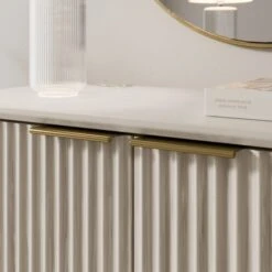 Dunelm Neena Small Sideboard, White Wash Acacia Wood -The Furniture Store 30781310 alt04