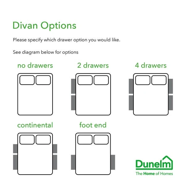 Dunelm Luxury Teddy Divan Base 6 Dunelm Luxury Teddy Divan Base - Image 6