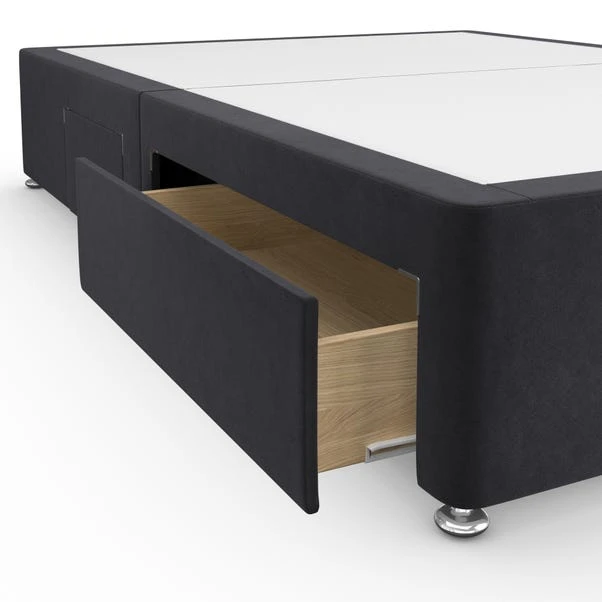 Dunelm Luxury Velvet Divan Base 5 Dunelm Luxury Velvet Divan Base - Image 5