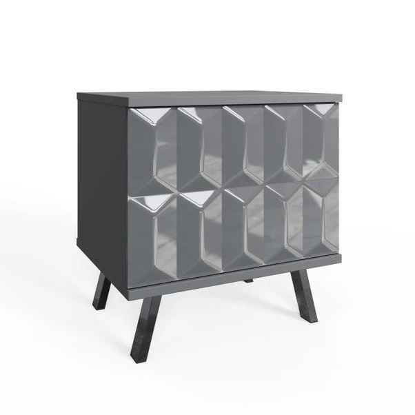 Frank Olsen Furniture Elevate Smart LED 1 Door Lamp Table 6 Frank Olsen Furniture Elevate Smart LED 1 Door Lamp Table - Image 6