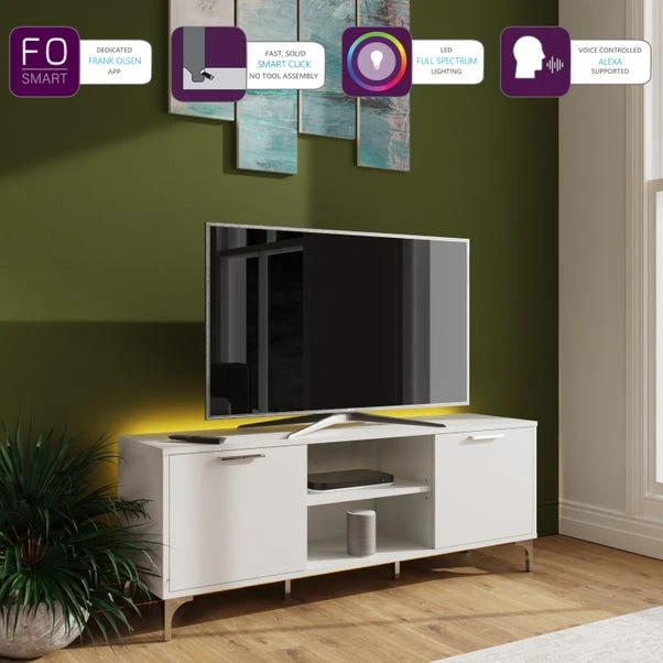 Frank Olsen Furniture Ouverte SMART LED TV Unit 2 Frank Olsen Furniture Ouverte SMART LED TV Unit - Image 2